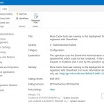 More Cache hosts are running in this deployment than are registered with SharePoint