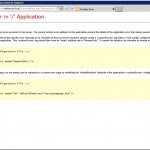 Server Error in '/' Application when logging in using FBA