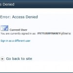 Access denied when a user click 'Add document'