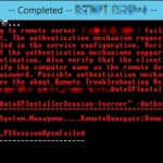 AutoSPInstaller - error connecting to remote server